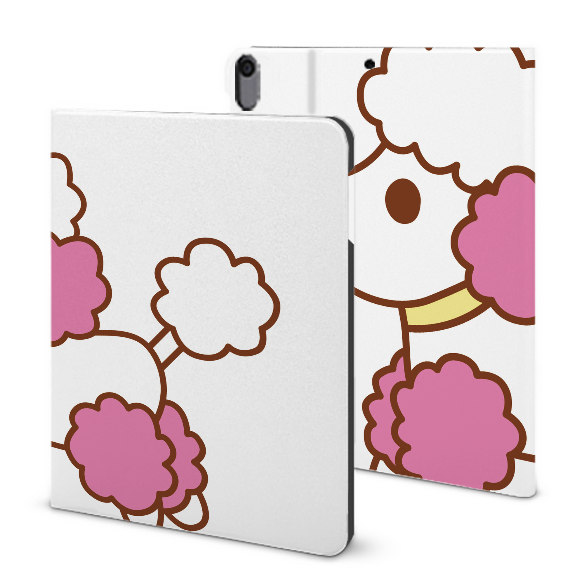 （画像用） Hello Kitty ハローキティ IPad ケース ブック型 PUレザー TPU 耐衝撃 軽量 薄型 ペン収納なし 全面保護 IPad 各モデル対応
